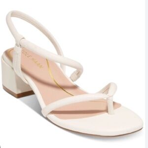 🆕 Like new Cole Haan Women's White Cushioned Sandal